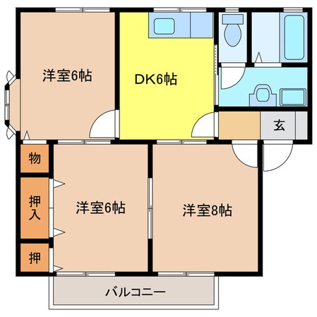 エステートの物件間取画像